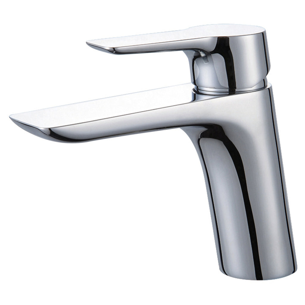 RAK Sport Modern Basin Mixer Tap - Polished Chrome, Solid Brass, 15-Year Guarantee
