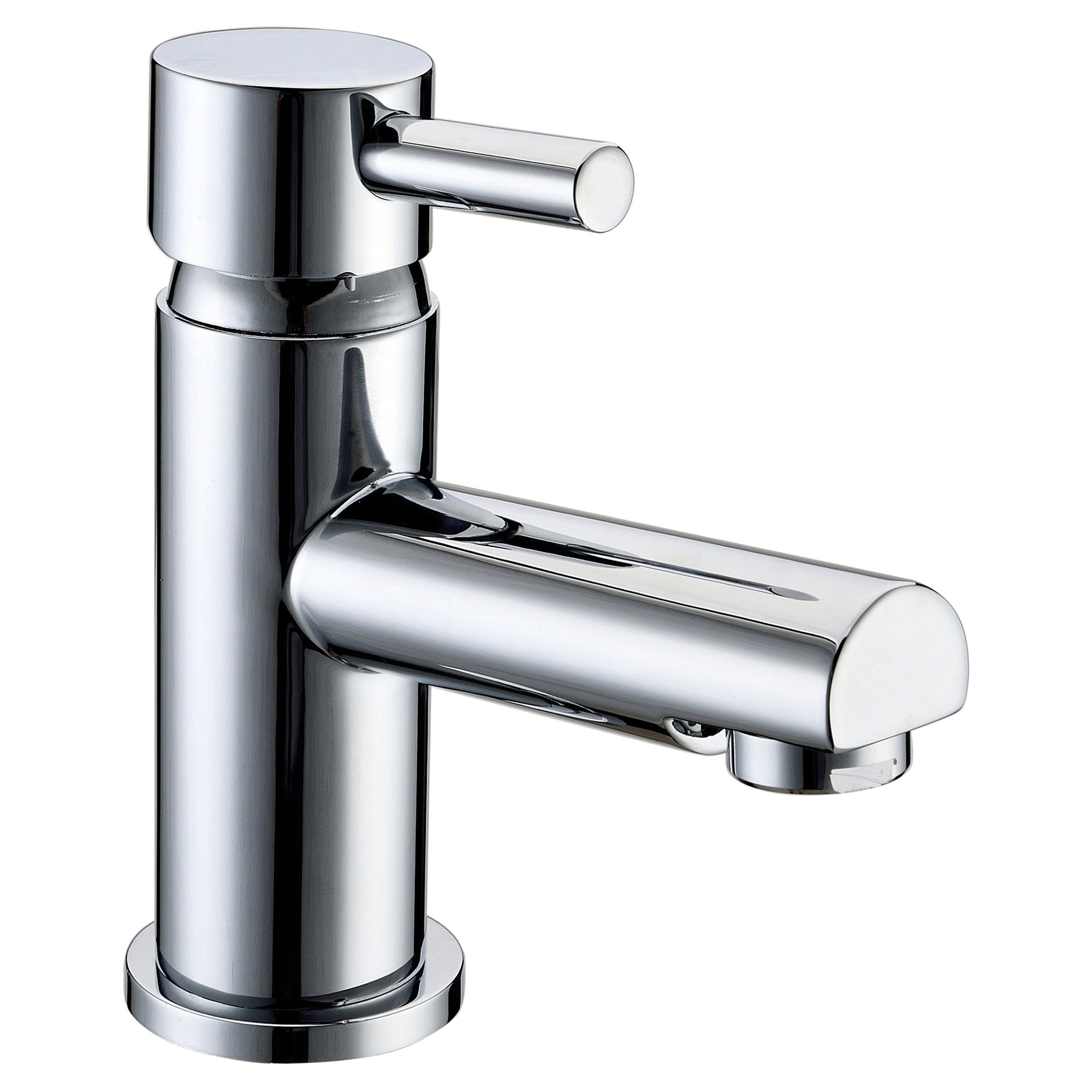 RAK Prima Mini Basin Mixer Tap with Waste - Polished Chrome, Solid Brass, 15-Year Guarantee