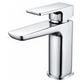 RAK Moon Polished Chrome Modern Basin Mono Mixer Tap - Solid Brass Construction with 15-Year Guarantee