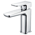 RAK Moon Modern Polished Chrome Basin Mixer Tap for Cloakrooms & Bathrooms, Solid Brass & Waste Included