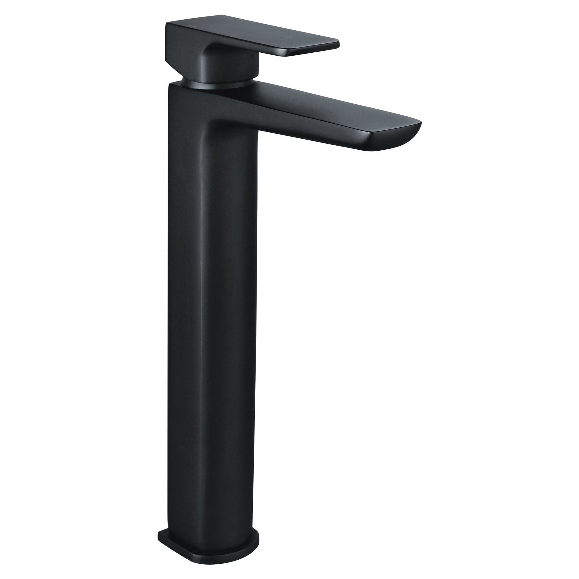 RAK Moon Tall Matt Black Modern Mono Basin Mixer Tap - Solid Brass & 15-Year Guarantee