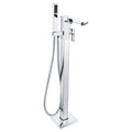 RAK Moon Freestanding Bath Shower Mixer Tap - Polished Chrome, Solid Brass - Luxury Design for Modern Bathrooms