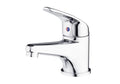 Bathroom Sink Tap Mono Basin Taps Single Lever Chrome Hot and Cold Mixer Tap