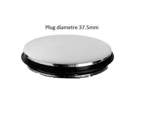 Basin Sink Pop Up Replacement Clicker Basin Sink Waste Cap Top Chrome-10569