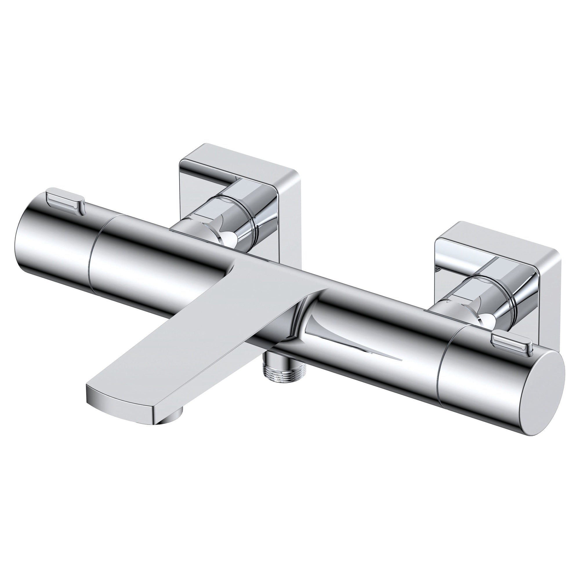 RAK Blade Polished Chrome Wall Mounted Thermostatic Bath Shower Mixer Tap