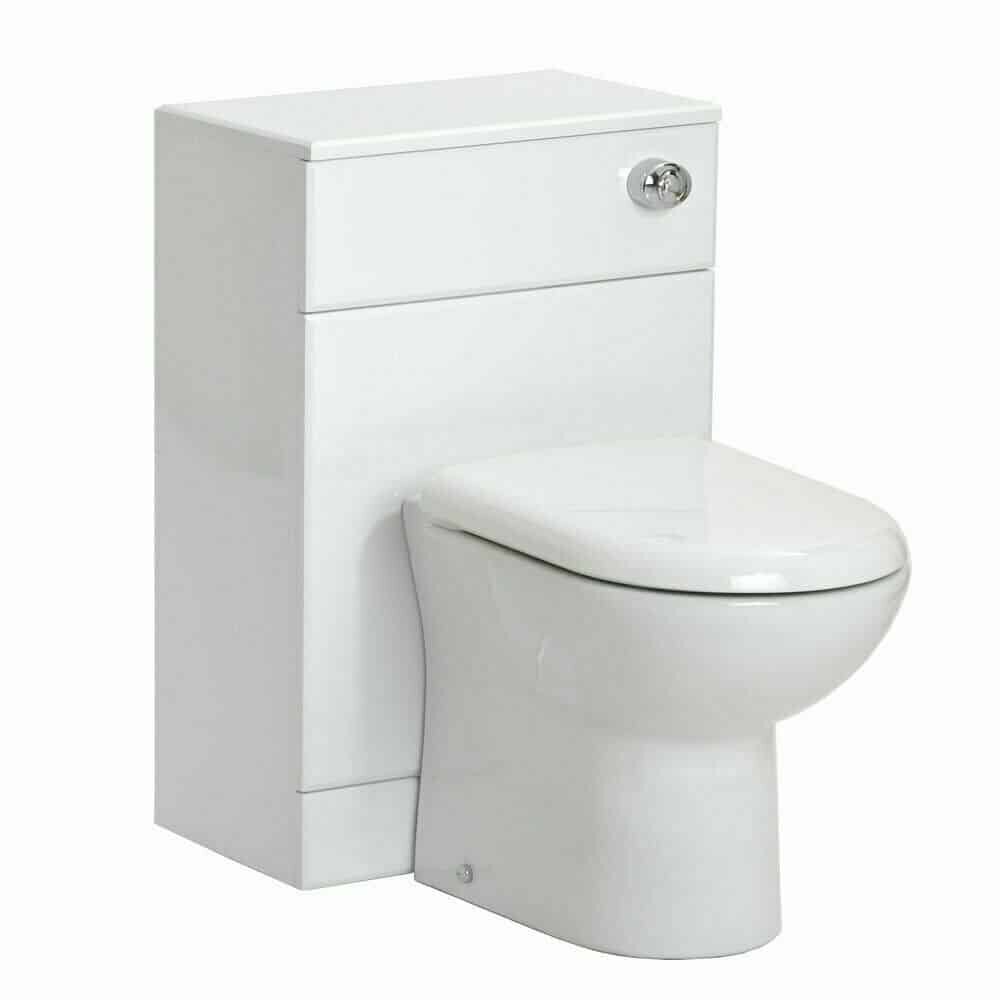 550mm Vanity Basin Sink Unit Cabinet & 500 Back To Wall WC Pan-12516