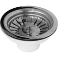 Kitchen Sink Basket Strainer Waste Replacement Chrome-0