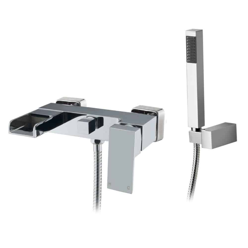 Dunk Wall Mounted Bath Shower Mixer Tap-0
