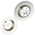 Basin Sink Plug Hole Round Stainless Steel Diameter 63 mm-0