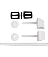 White Toilet Seat Hinges-14946