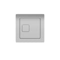Square Dual Flush Cistern Button Chrome