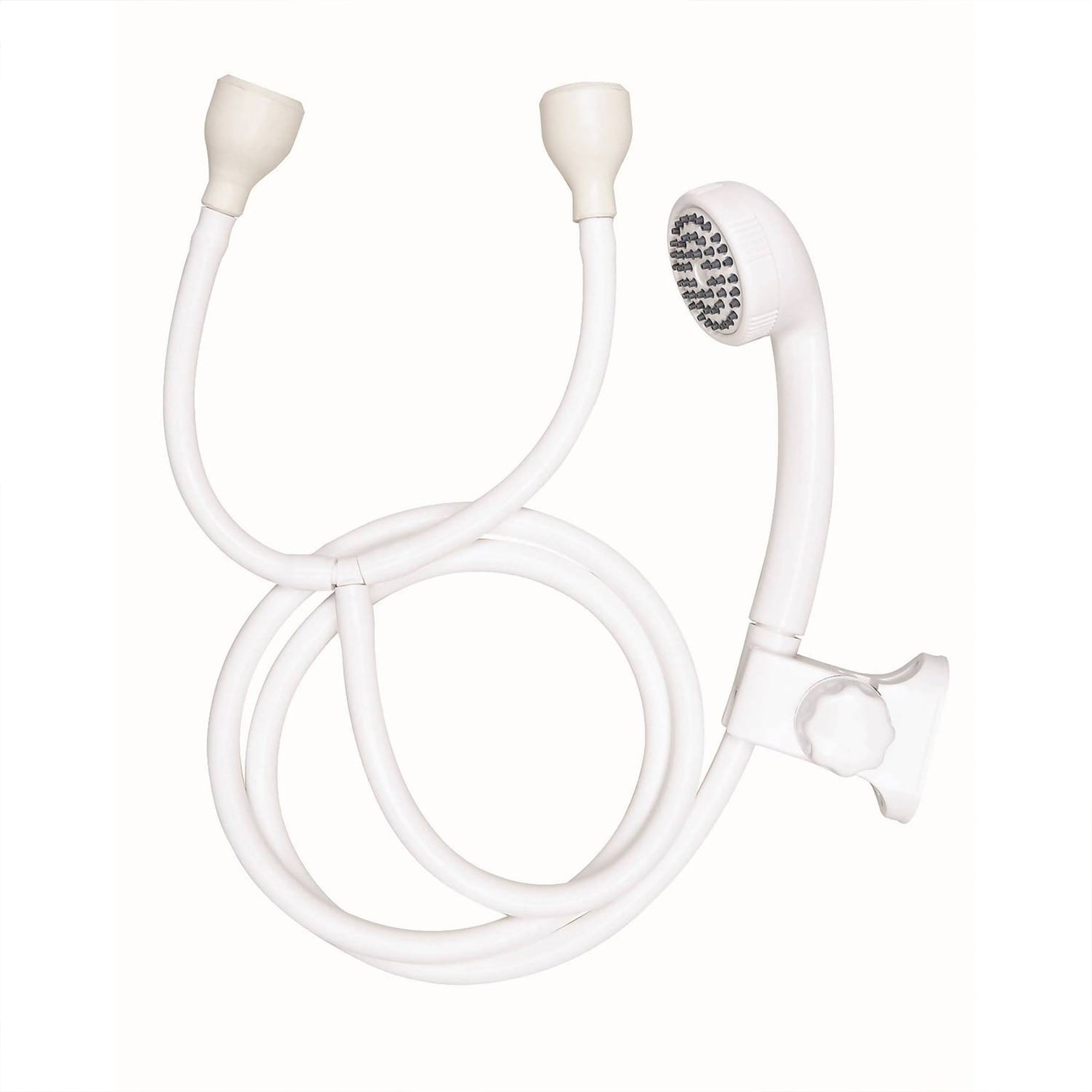 Shower Head Spray Push-on, Double Tap Connection 1.9m Long