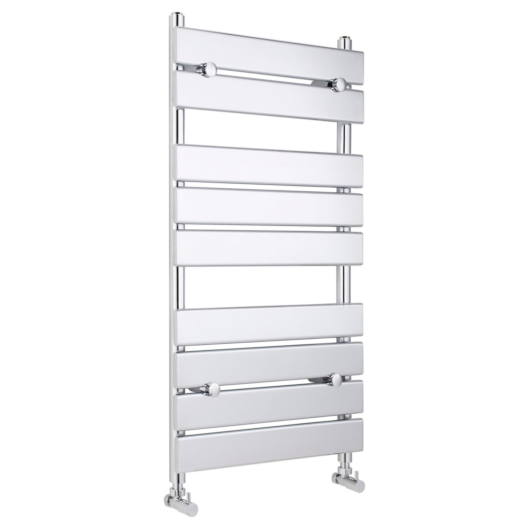 Heated Towel Rail 950 X 500mm Chrome 915 BTU 450 Pipe Centres