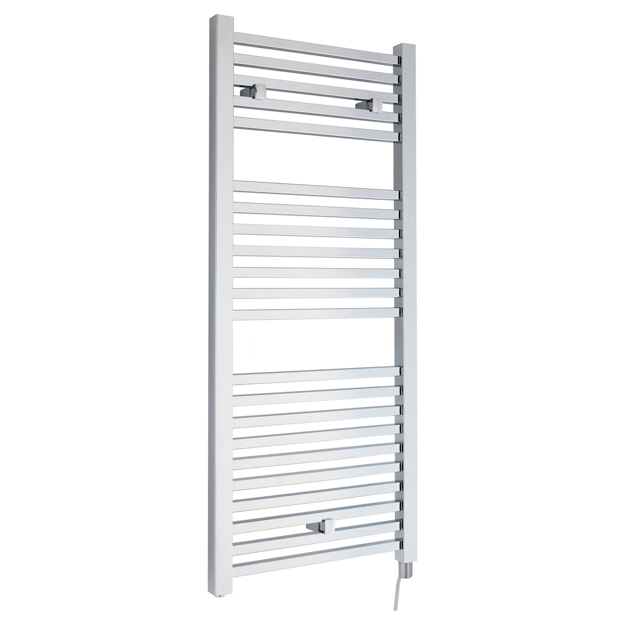 Electric Radiator 1100 X 500mm 300 Watt Chrome 1024 BTU 470 Pipe Centres