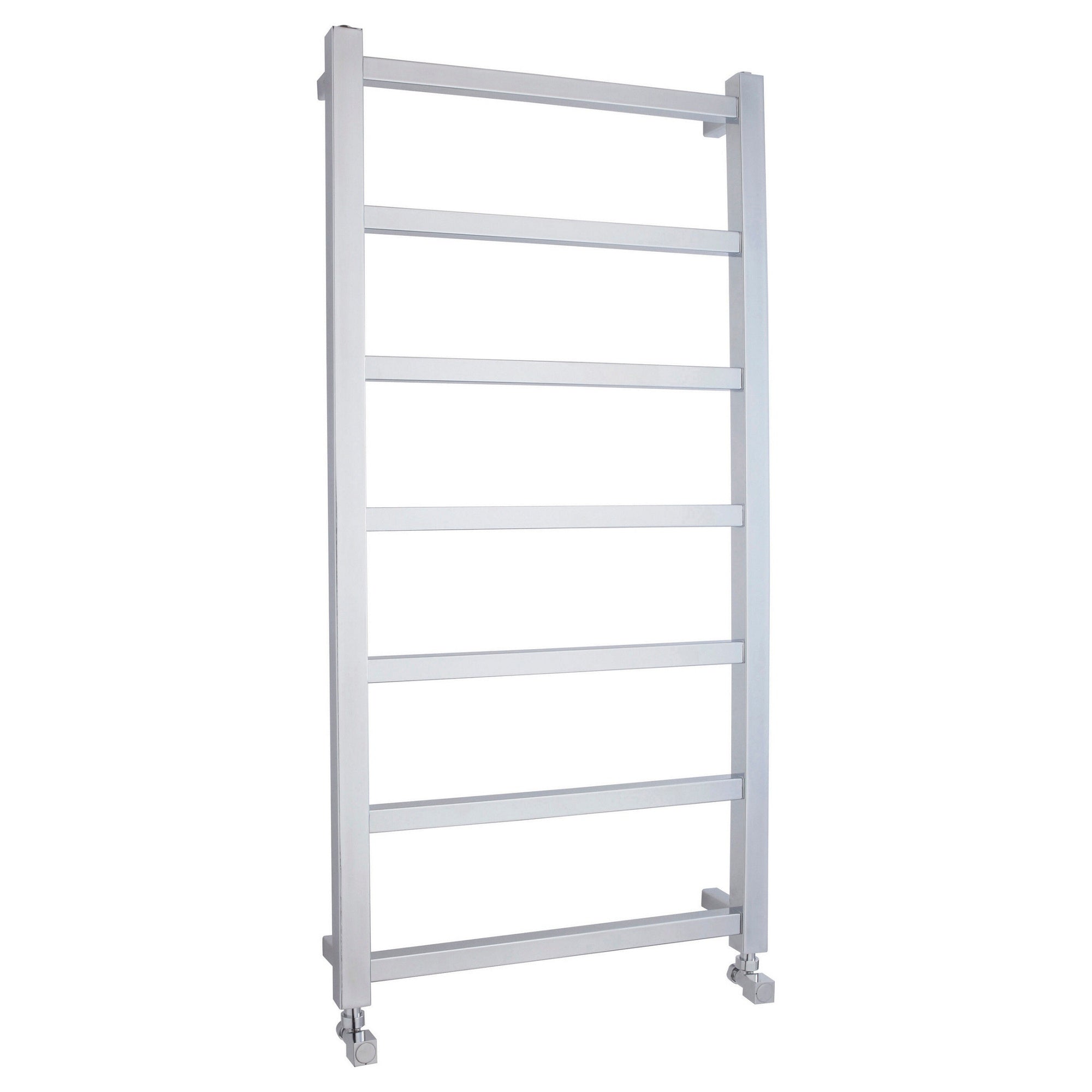 Heated Towel Rail 1200 X 600mm Chrome 864 BTU 444 Pipe Centres