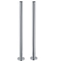 Chrome Freestanding Standpipes Legs Shrouds For Traditional Bath Taps Roll Top