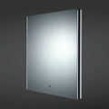 RAK Resort 450x600mm Rectangular LED Illuminated Bathroom Mirror with Touch Sensor & Demister Pad, IP44