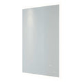 RAK Cupid 500x700mm Rectangular LED Illuminated Bathroom Mirror with Touch Sensor & Demister Pad, IP44 - Silver