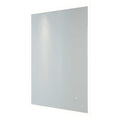 RAK Cupid 600x800 Rectangular LED Illuminated Bathroom Mirror with Demister & Shaving Socket