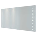 RAK Hestia 1200x600mm Rectangular Illuminated LED Bathroom Mirror with Demister & Shaving Socket
