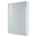 RAK Gemini 500x700mm Silvery White Square LED Illuminated Bathroom Mirror Cabinet