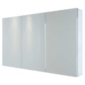 RAK Gemini 1200x700mm Silvery White Rectangular LED Illuminated Bathroom Mirror Cabinet
