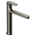 RAK Portofino Mid Height Basin Mixer Tap - Brushed Nickel, Solid Brass - 15-Year Guarantee