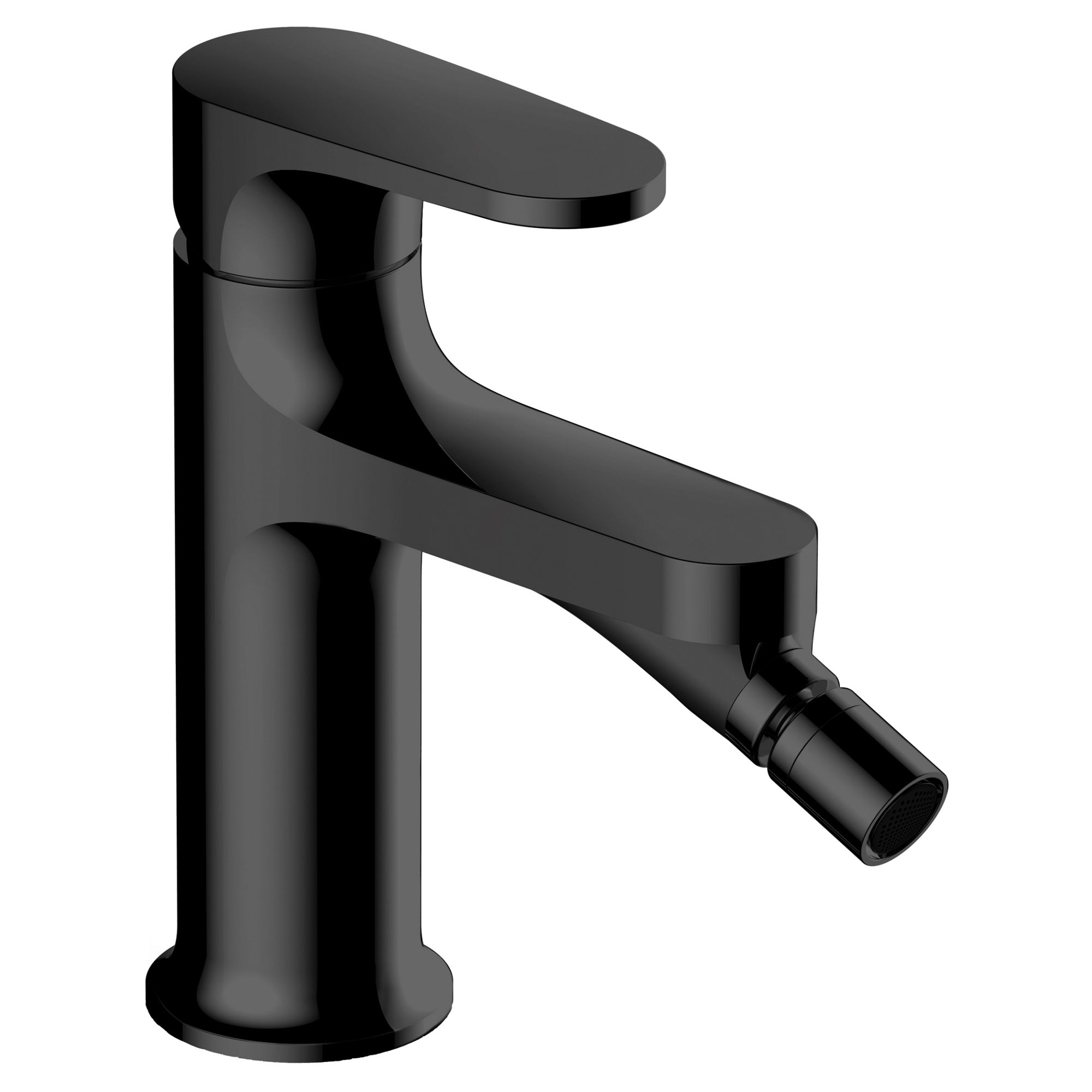 RAK Portofino Matt Black Bidet Mono Mixer Tap, Solid Brass & 15-Year Guarantee