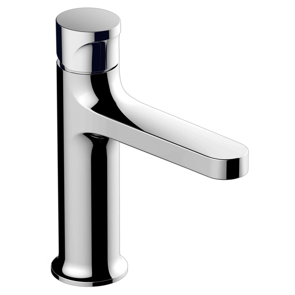 RAK Ceramics Positano Modern Chrome Basin Mixer Tap, Solid Brass, 15-Year Guarantee
