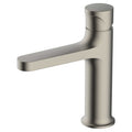 RAK Positano Brushed Nickel Modern Basin Mono Mixer Tap - Solid Brass Construction