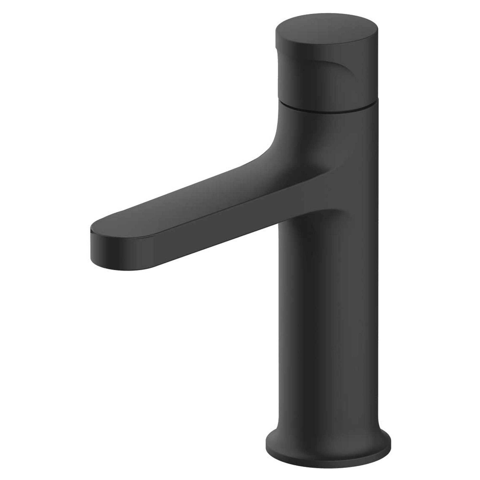 RAK Positano Matt Black Modern Basin Mixer Tap - Solid Brass & 15-Year Guarantee