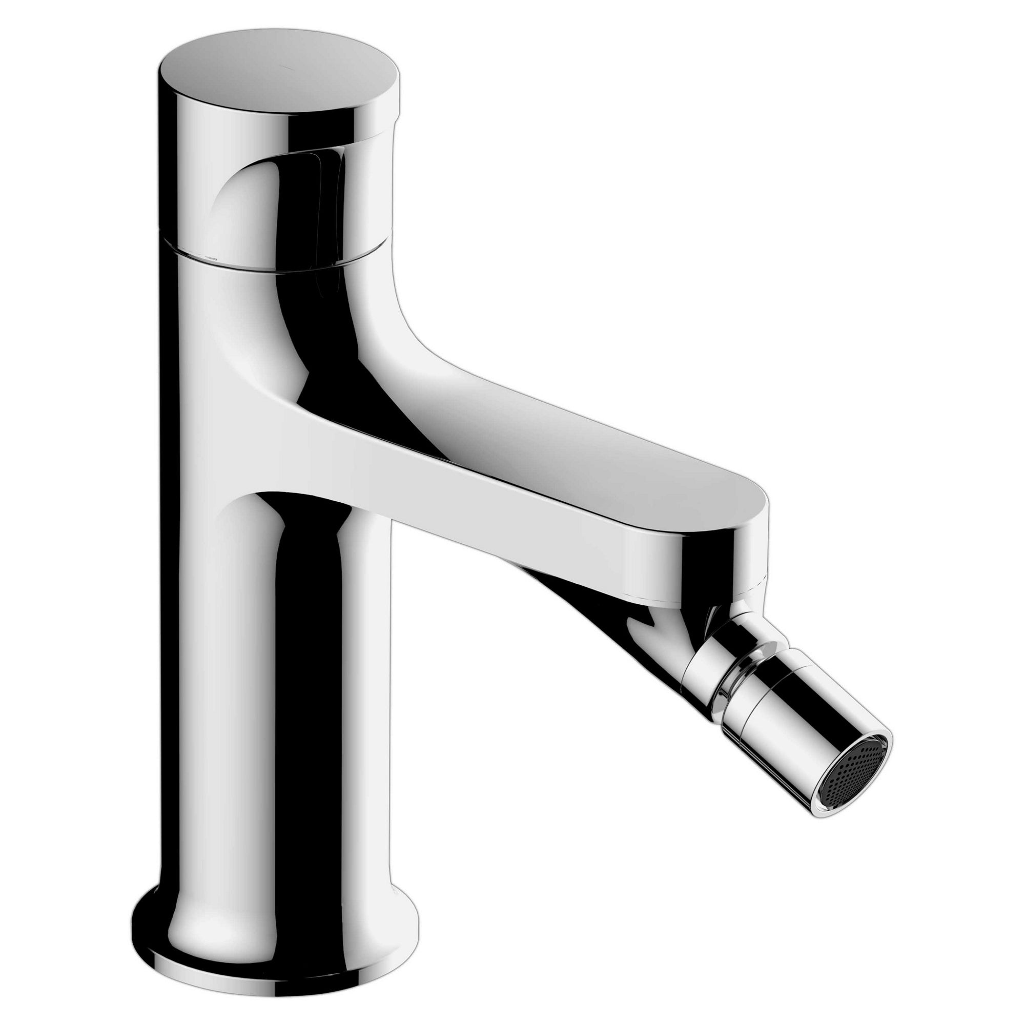 RAK Positano Polished Chrome Modern Single Lever Bidet Tap - Solid Brass & 15-Year Guarantee