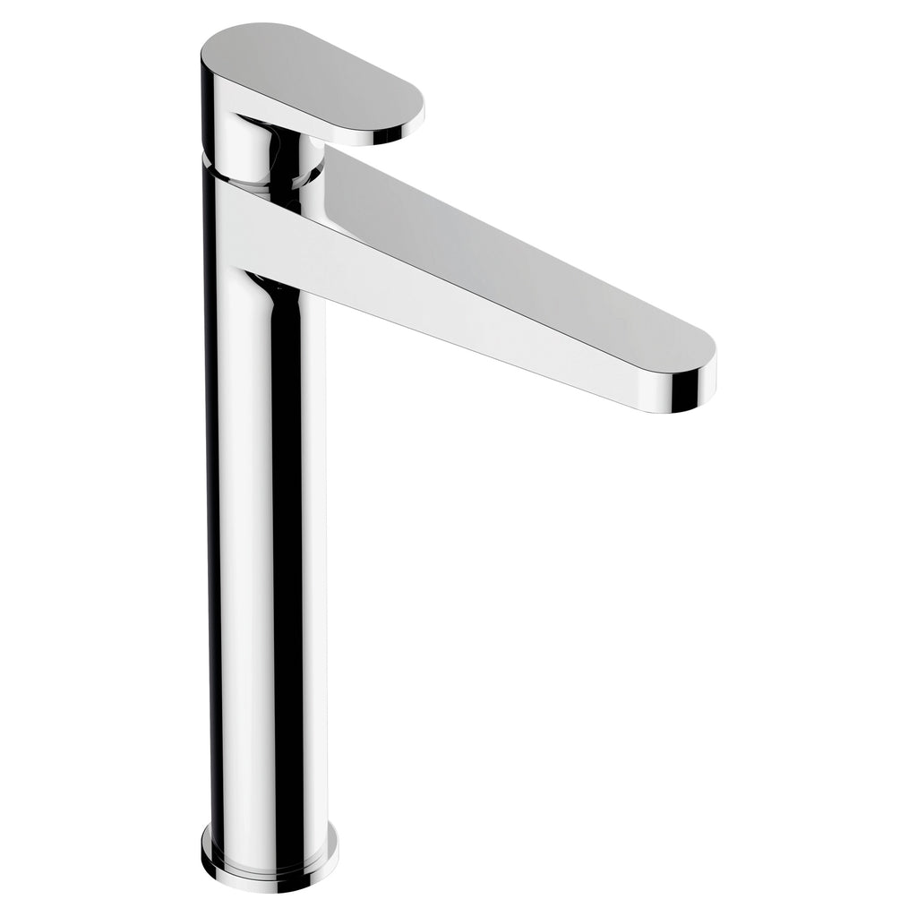 RAK Ischia Tall Basin Mixer Tap - Polished Chrome, Solid Brass, Modern Design