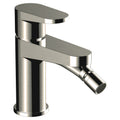 RAK Ischia Bidet Mixer Tap, Modern Brushed Nickel Solid Brass - 15 Year Guarantee
