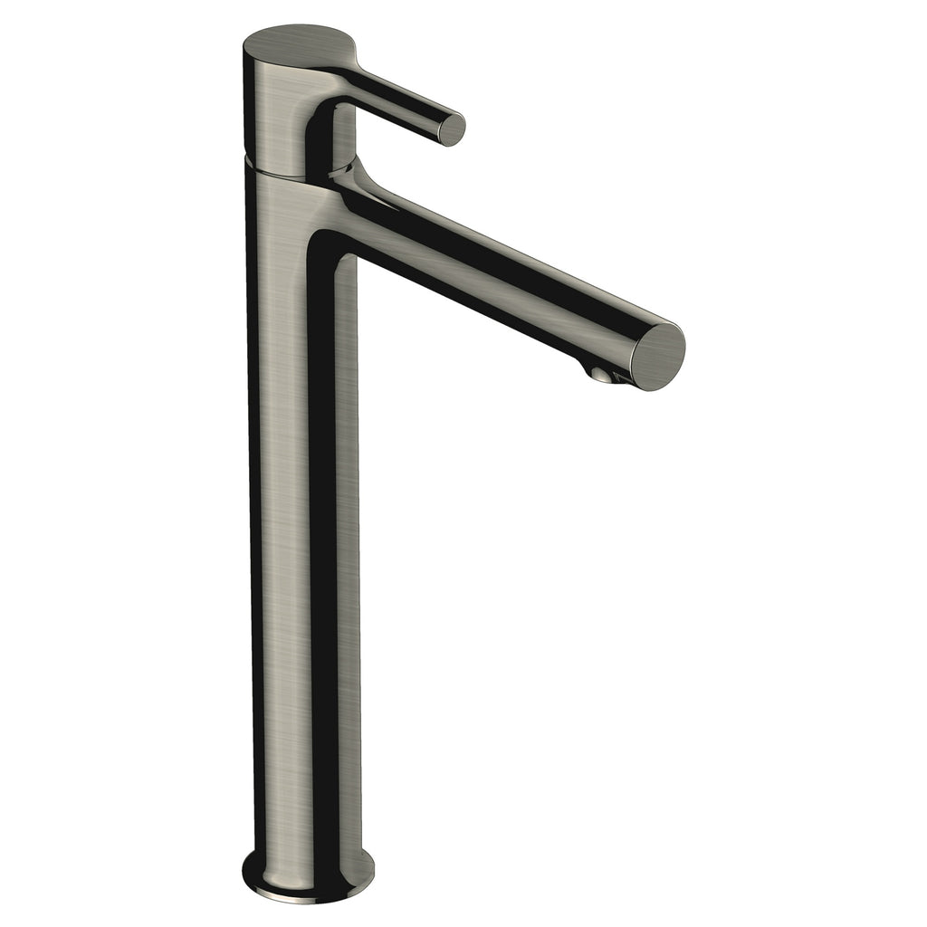 RAK Ceramics Sorrento Tall Brushed Nickel Mono Mixer Basin Tap - Durable Solid Brass & WRAS Approved