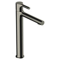 RAK Ceramics Sorrento Tall Brushed Nickel Mono Mixer Basin Tap - Durable Solid Brass & WRAS Approved