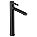 RAK Sorrento Tall Basin Mono Mixer Tap - Matt Black, Modern Design, Solid Brass