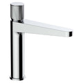RAK Amalfi Mid-Height Basin Mixer Tap, Polished Chrome, Solid Brass, Modern & Durable for UK Bathrooms