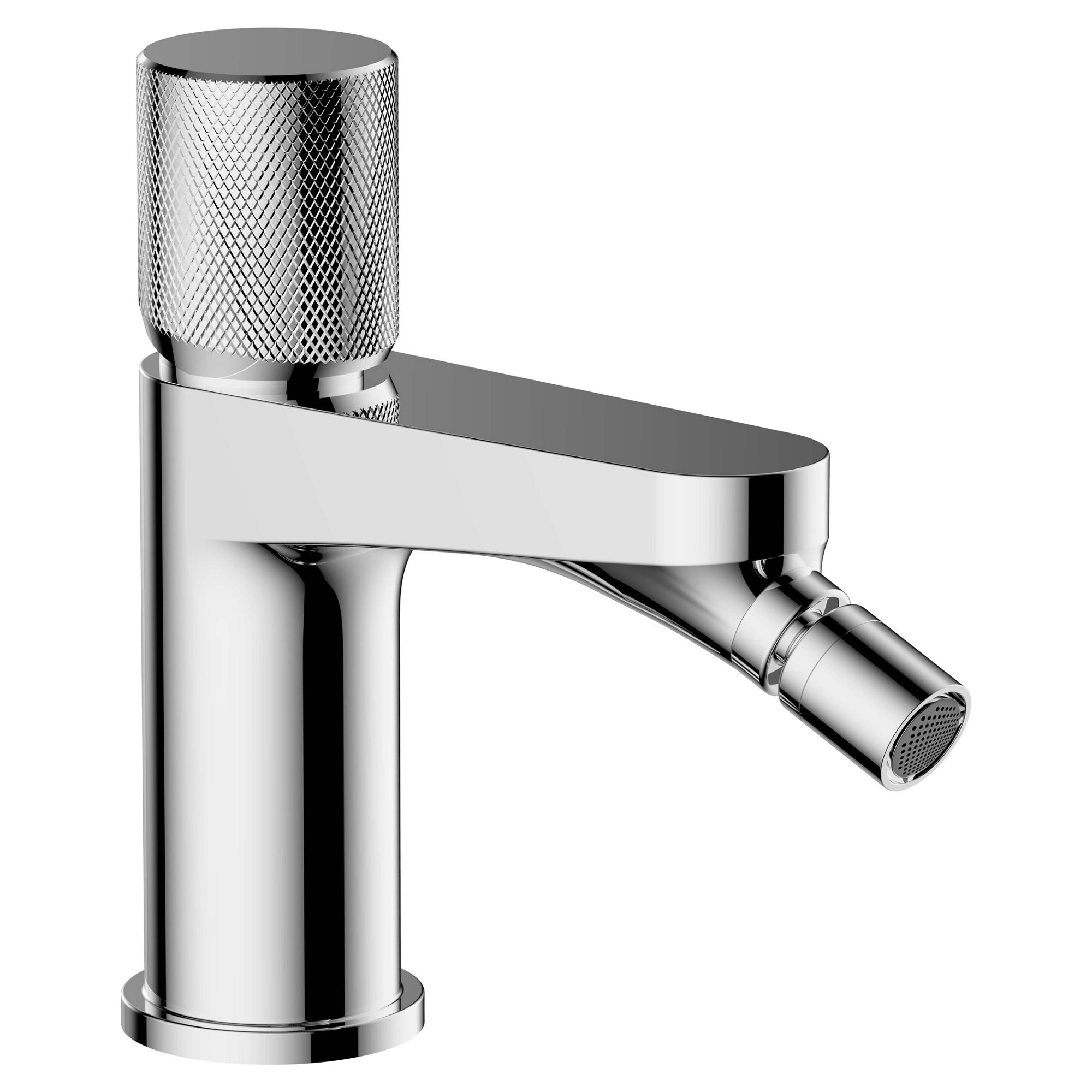 RAK Amalfi Modern Bidet Mixer Tap - Polished Chrome, Solid Brass, 15-Year Guarantee, WRAS Approved