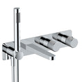 RAK Amalfi Chrome Thermostatic Concealed Shower Valve with Dual Outlet, Handset & Bath Spout