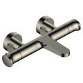 RAK Portofino Brushed Nickel Wall Mounted Thermostatic Bath Shower Mixer Tap