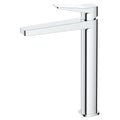 RAK Petit Square Tall Basin Mixer Tap - Polished Chrome, Solid Brass