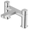 RAK Petit Polished Chrome Square Bath Filler Mixer Tap, Solid Brass & 15-Year Guarantee