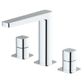 RAK Petit Polished Chrome 3-Hole Deck Mounted Basin Mixer Tap