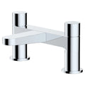RAK Petit Polished Chrome Round Bath Filler Mixer Tap - Solid Brass, High Pressure