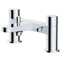 RAK Petit Polished Chrome Round Bath Mixer Tap, Solid Brass, 15-Year Guarantee