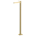RAK Petit Brushed Gold Floor Standing Mono Basin Mixer Tap - Modern Luxury