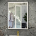 RAK Art Square 600x800mm Rectangular Illuminated Bathroom Mirror with Touch Sensor, Demister & IP44