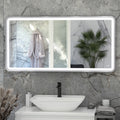 RAK Picture Soft 1200x600mm Illuminated Bathroom Mirror with Touch Sensor & Demister, Chrome