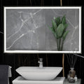 RAK Picture Square 600x1200mm Square LED Illuminated Bathroom Mirror with Touch Sensor & Demister, IP44